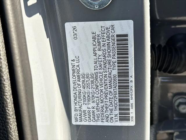2026 Honda Accord Sedan EX-L