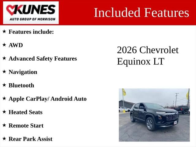 2026 Chevrolet Equinox AWD LT