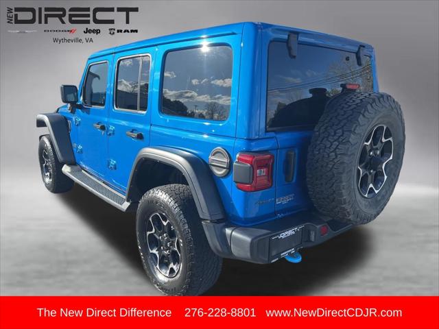 2021 Jeep Wrangler 4xe Unlimited Rubicon 4x4 2021 Jeep Wrangler 4xe Unlimited Rubicon 4x4