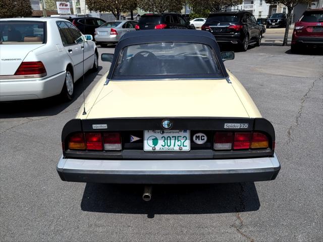 1983 Alfa Romeo Spider Unknown