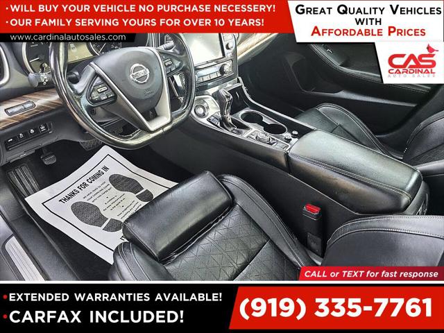 2016 Nissan Maxima 3.5 Platinum