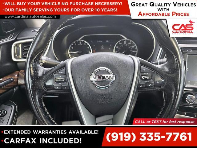 2016 Nissan Maxima 3.5 Platinum