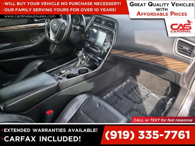 2016 Nissan Maxima 3.5 Platinum