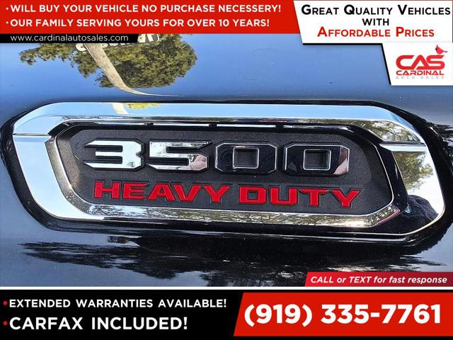 2020 Ram 3500 Tradesman Crew Cab 4x4 8 Box