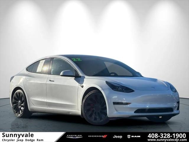 2022 Tesla Model 3 Performance Dual Motor All-Wheel Drive for sale in Sunnyvale, CA