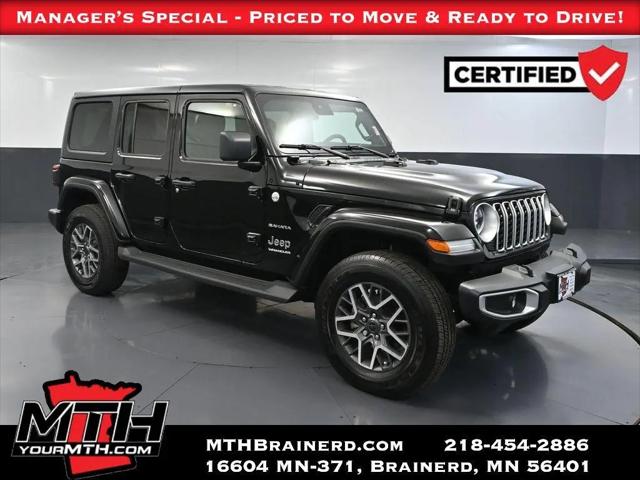 2024 Jeep Wrangler 4-Door Sahara for sale in Brainerd, MN