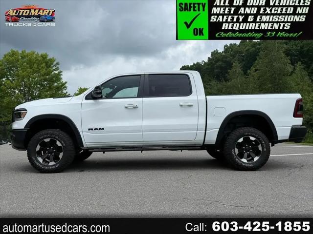 2022 Ram 1500 Rebel Crew Cab 4x4 5'7" Box for sale in Derry, NH