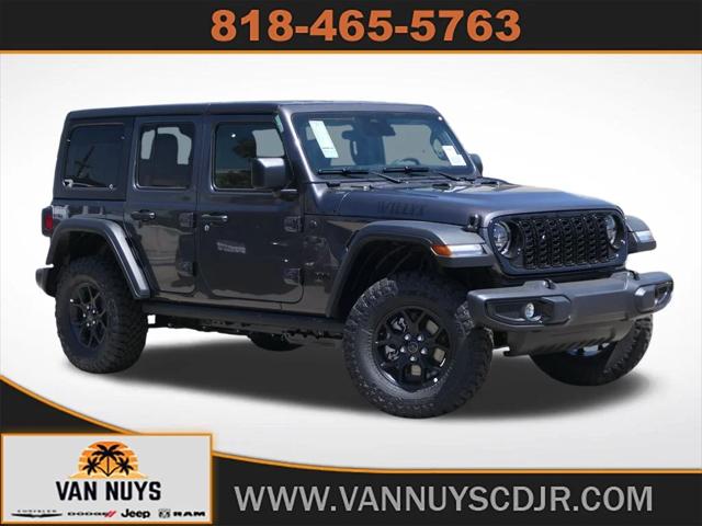 2026 Jeep Wrangler WRANGLER 4-DOOR WILLYS 2026 Jeep Wrangler WRANGLER 4-DOOR WILLYS