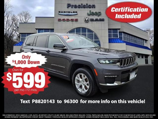 2023 Jeep Grand Cherokee L Limited 4x4 for sale in Butler, NJ