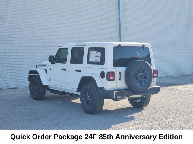2026 Jeep Wrangler WRANGLER 4-DOOR 85TH ANNIVERSARY EDITION