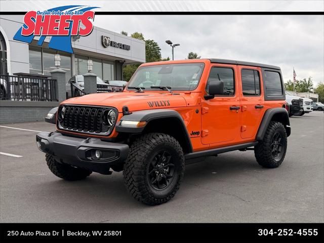 2026 Jeep Wrangler WRANGLER 4-DOOR WILLYS 2026 Jeep Wrangler WRANGLER 4-DOOR WILLYS