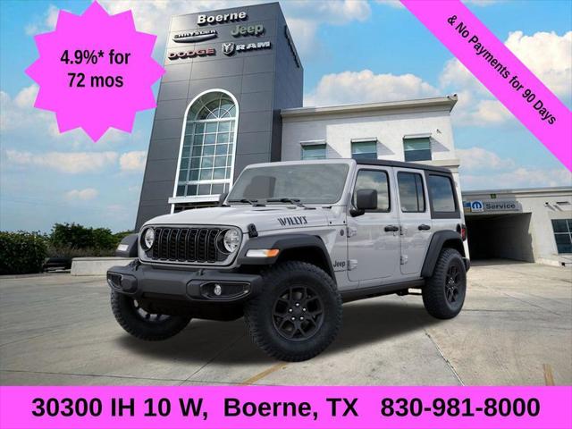 2026 Jeep Wrangler WRANGLER 4-DOOR WILLYS 2026 Jeep Wrangler WRANGLER 4-DOOR WILLYS