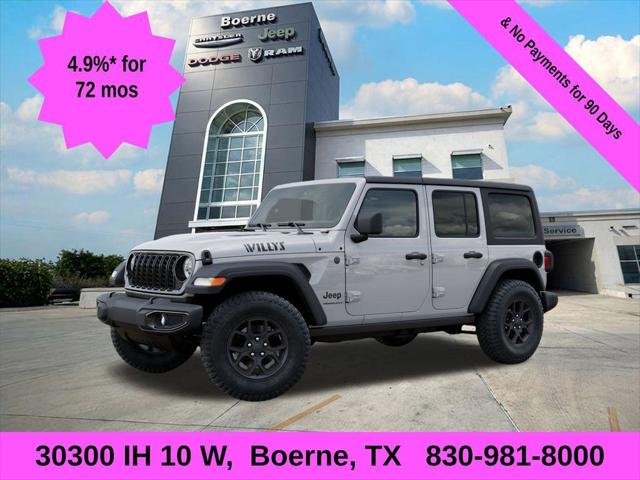 2026 Jeep Wrangler WRANGLER 4-DOOR WILLYS 2026 Jeep Wrangler WRANGLER 4-DOOR WILLYS