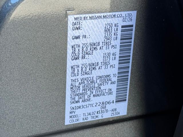 2026 Nissan Pathfinder SL