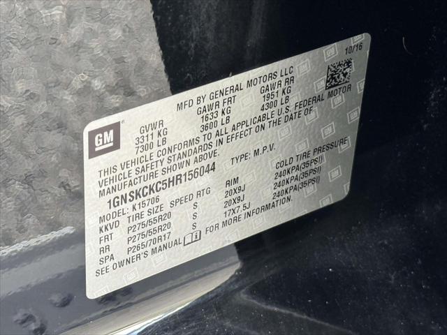 2017 Chevrolet Tahoe Premier