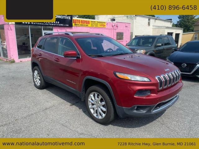 2014 Jeep Cherokee Limited for sale in Glen Burnie, MD