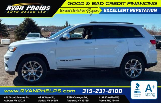 2020 Jeep Grand Cherokee Summit 4x4 for sale in Rome, NY