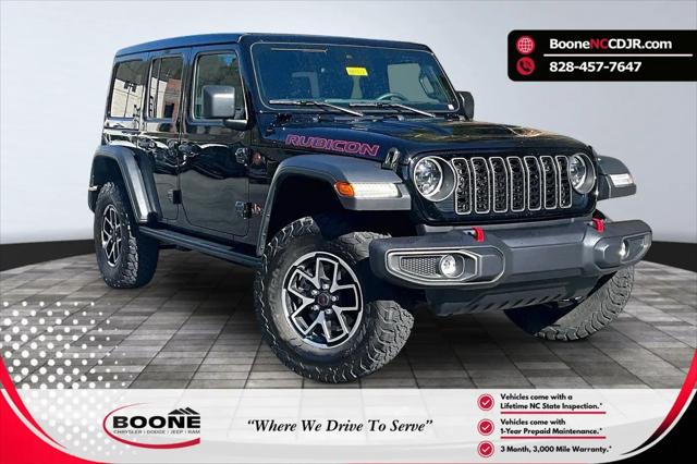 2025 Jeep Wrangler 4-Door Rubicon 4x4 for sale in Boone, NC