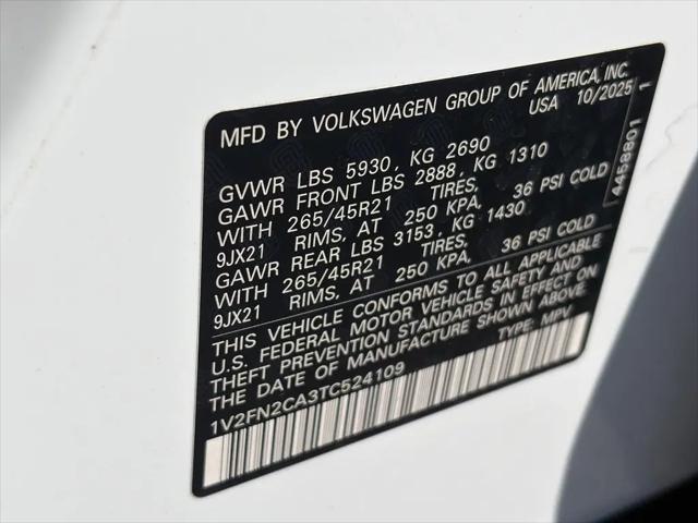 2026 Volkswagen Atlas SEL Premium R-Line