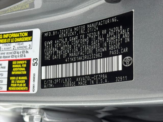 2024 Toyota Camry XSE