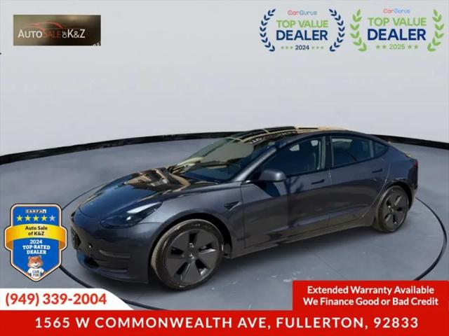 2023 Tesla Model 3 Rear-Wheel Drive for sale in Fullerton, CA