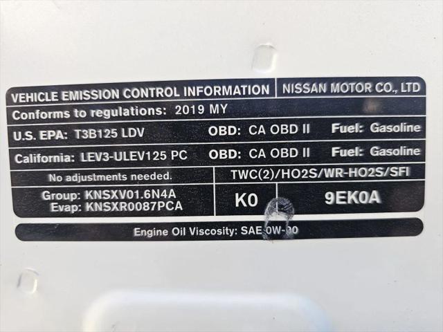 2019 Nissan Versa 1.6 SV