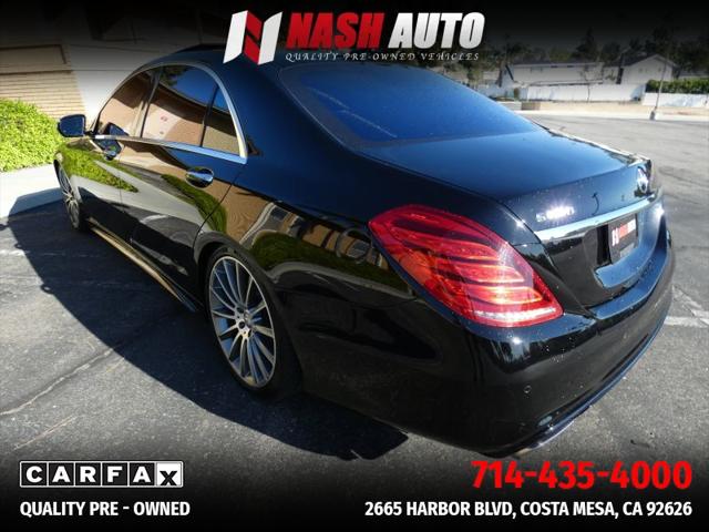 2015 Mercedes-Benz S 550 S 550