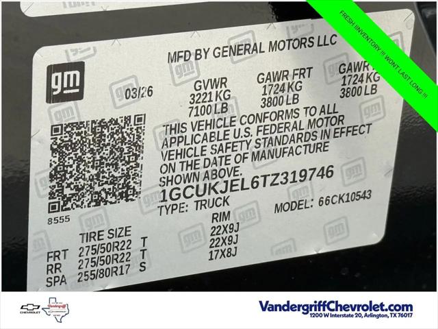 2026 Chevrolet Silverado 1500 4WD Crew Cab Short Bed High Country