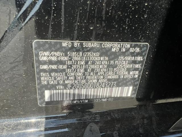 2026 Subaru Crosstrek Sport