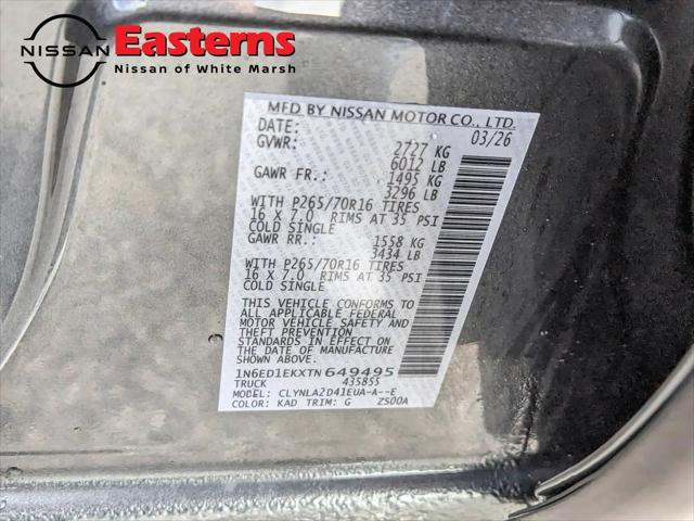 2026 Nissan Frontier Crew Cab S 4x4
