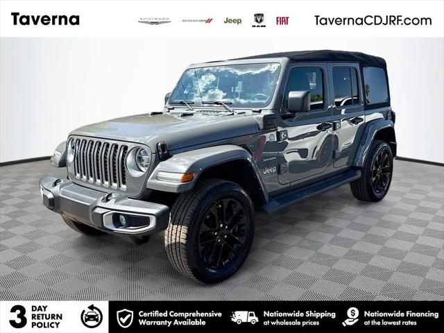 2021 Jeep Wrangler 4xe Unlimited Sahara 4x4 for sale in Plantation, FL