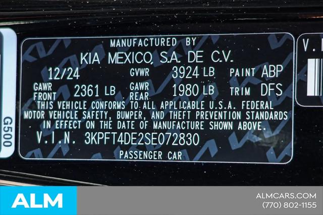 2025 Kia K4 LXS