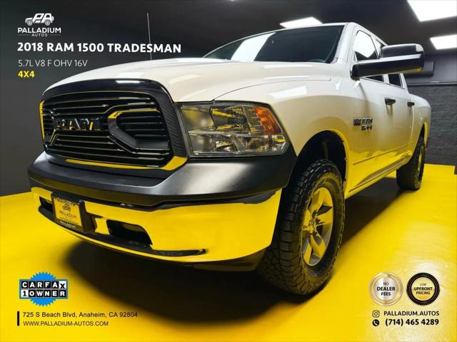 2018 Ram 1500 Tradesman Crew Cab 4x4 6'4" Box for sale in S Anaheim, CA