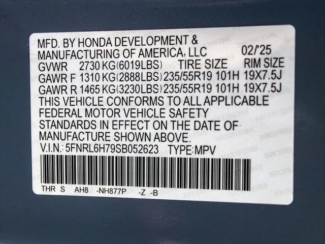 2025 Honda Odyssey Sport-L