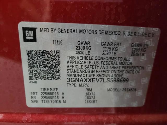 2020 Chevrolet Equinox AWD Premier 1.5L Turbo