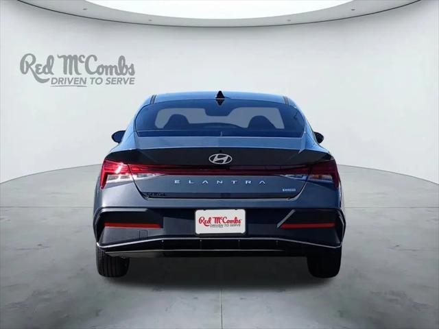 2026 Hyundai Elantra Hybrid Blue