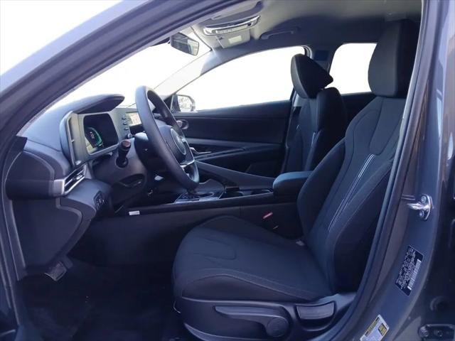 2026 Hyundai Elantra Hybrid Blue