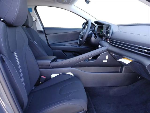 2026 Hyundai Elantra Hybrid Blue