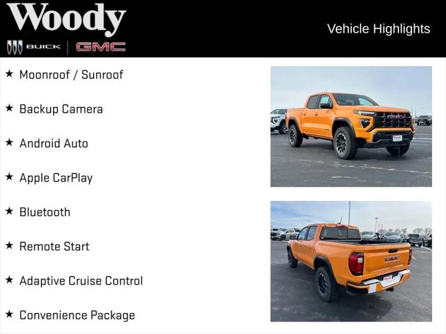 2026 GMC Canyon AT4, 4WD