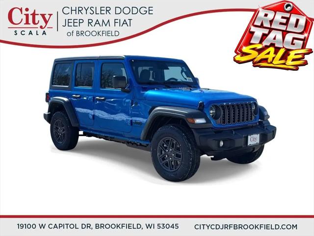 2026 Jeep Wrangler 4-Door Sport S 4x4 for sale in Brookfield, WI