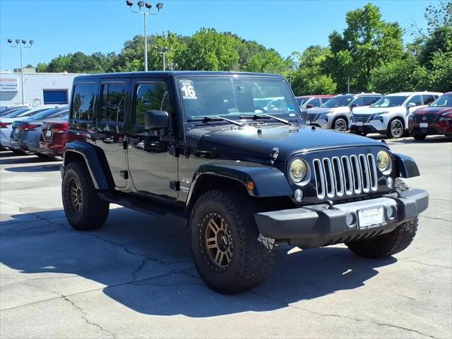 2016 Jeep Wrangler Unlimited Sahara