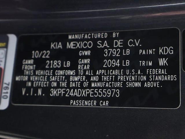 2023 Kia Forte LXS