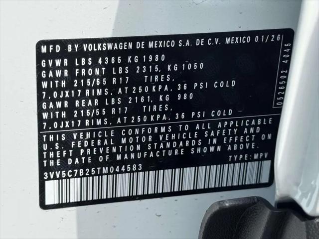 2026 Volkswagen Taos S