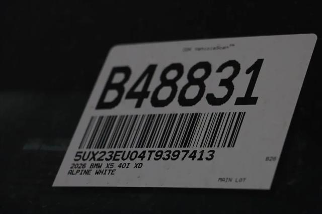 2026 BMW X5 xDrive40i