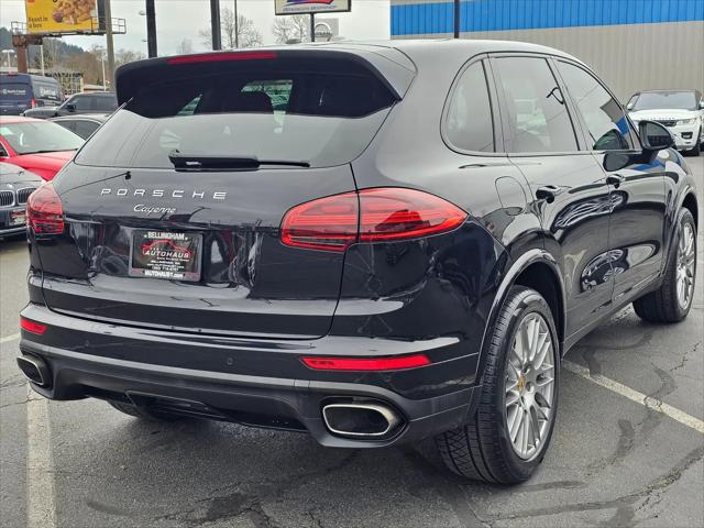 2018 Porsche Cayenne Platinum Edition