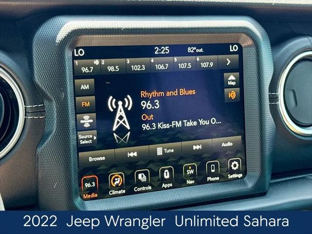 2022 Jeep Wrangler Unlimited Sahara 4x4