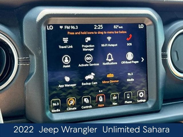2022 Jeep Wrangler Unlimited Sahara 4x4