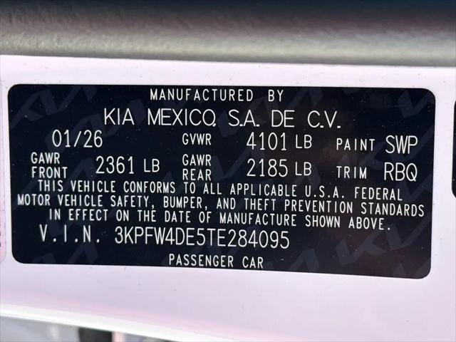 2026 Kia K4 GT-Line