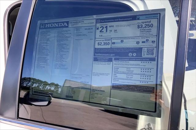 2026 Honda Ridgeline RTL
