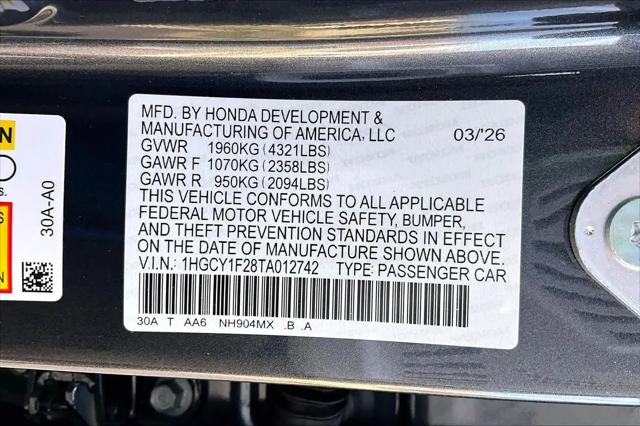 2026 Honda Accord Sedan LX